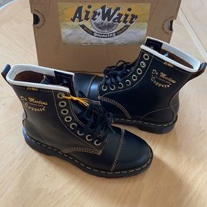 Dr Martens Capper Leather Black Boots 7 UK 9 US